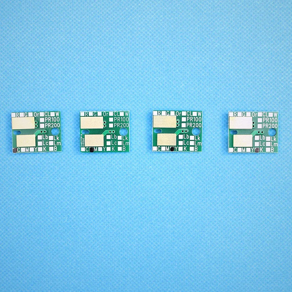 4PC 1000ML Ink Cartridge Chip for Fujiflim Acuity LED 3200R