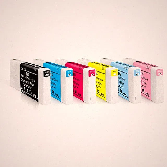 DX100 Ink Cartridge 200ML 6-Pack for Fujifilm DX VIVIDIA Ink Cartridge with F...