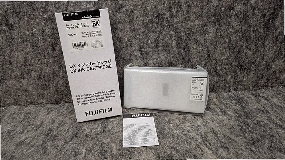 Fujifilm 16393019 DX Vividia Black Ink Cartridge for Printer EXP: 2026/09/26