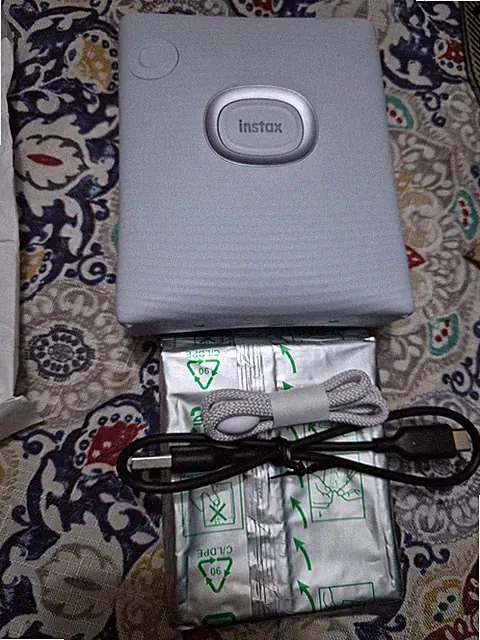Fujifilm 600024643 instax Square Link Printer, White