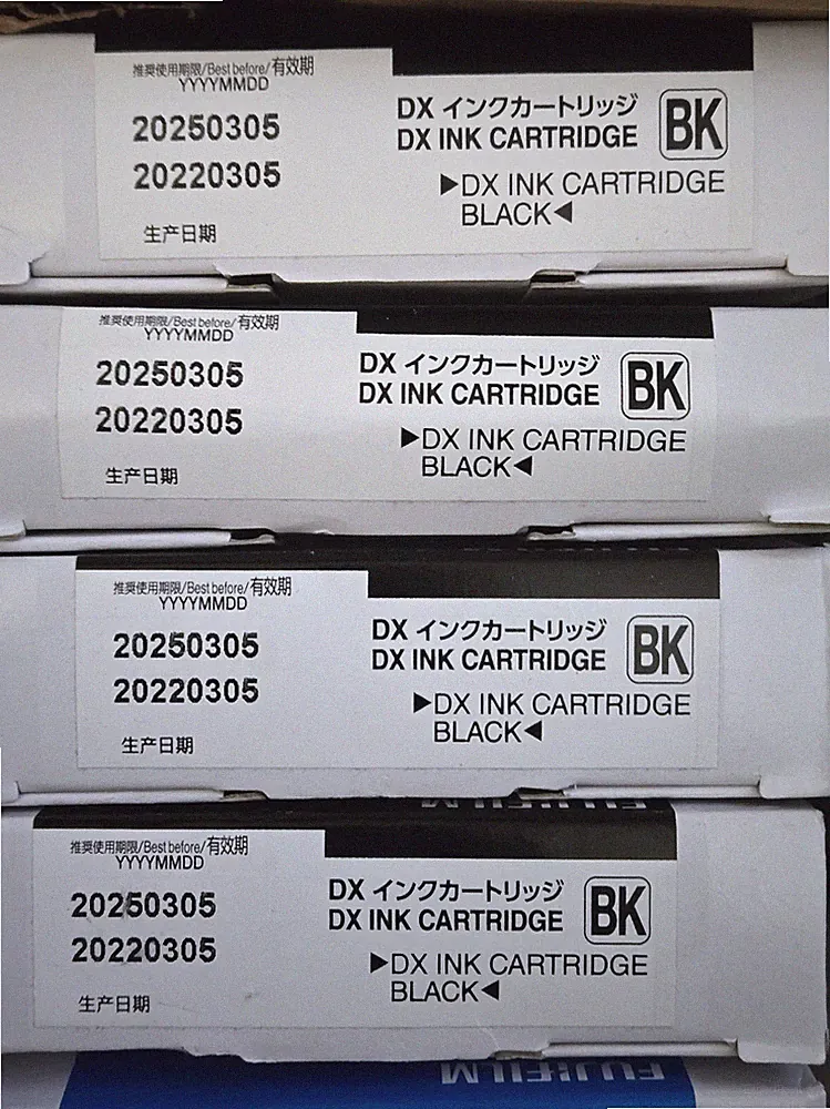 FujiFilm DX Ink Cartridge BK Black For DX100 Printers - EXP 03/2025
