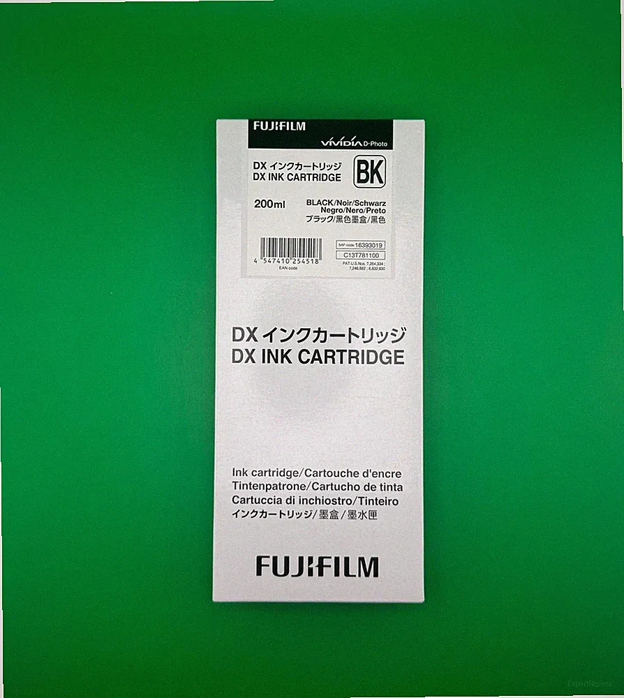 FujiFilm DX Ink Cartridge BK BLACK For DX100 Printers - EXP 2024