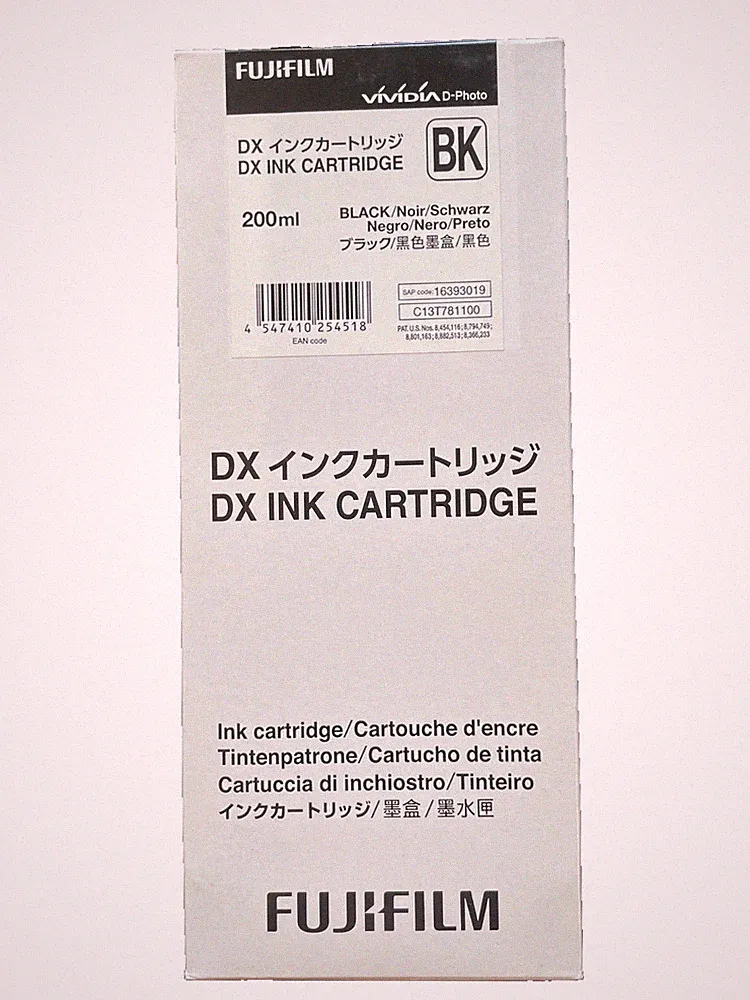 FujiFilm DX Ink Cartridge BK Black For DX100 Printers