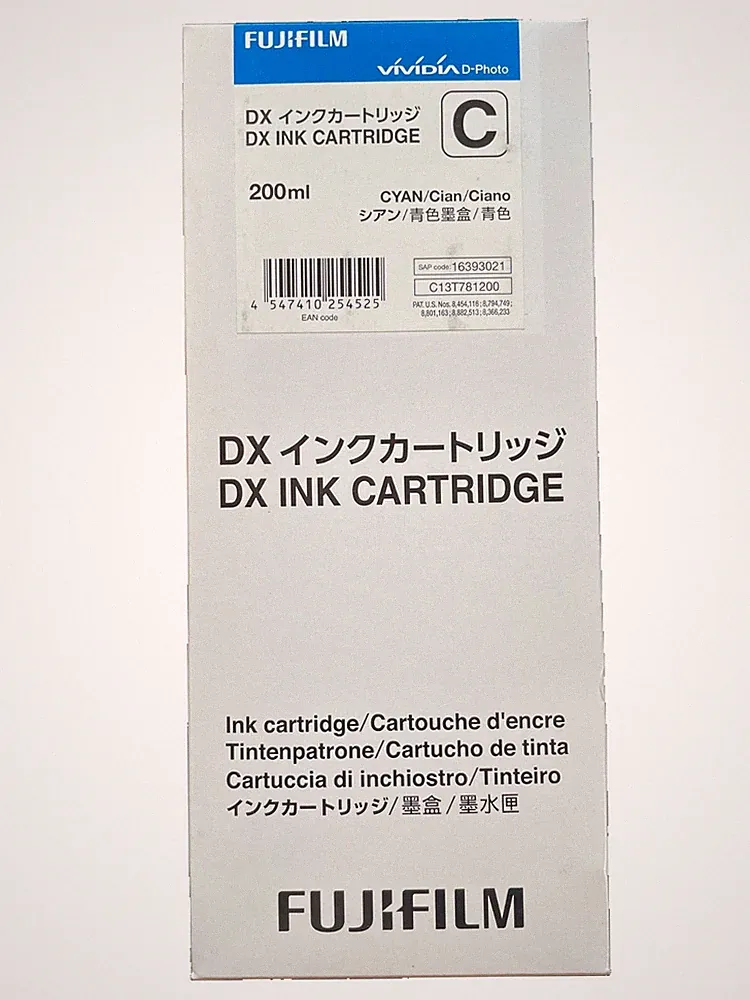 FujiFilm DX Ink Cartridge C Cyan For DX100 Printers