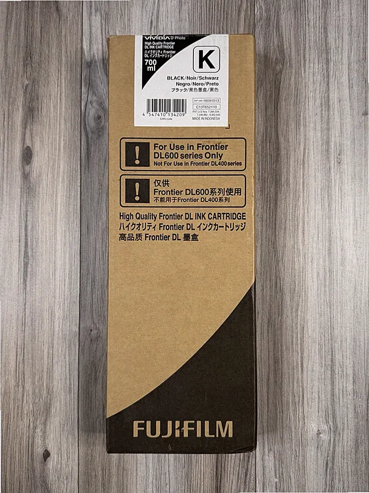 Fujifilm Frontier DL600 Black Ink 700ml C13T652110 Vividia D-Photo EXP 05/2028