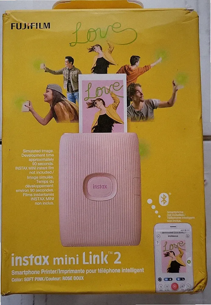 Fujifilm Instax Mini Link 2 Smartphone Printer - usb weir not in the box