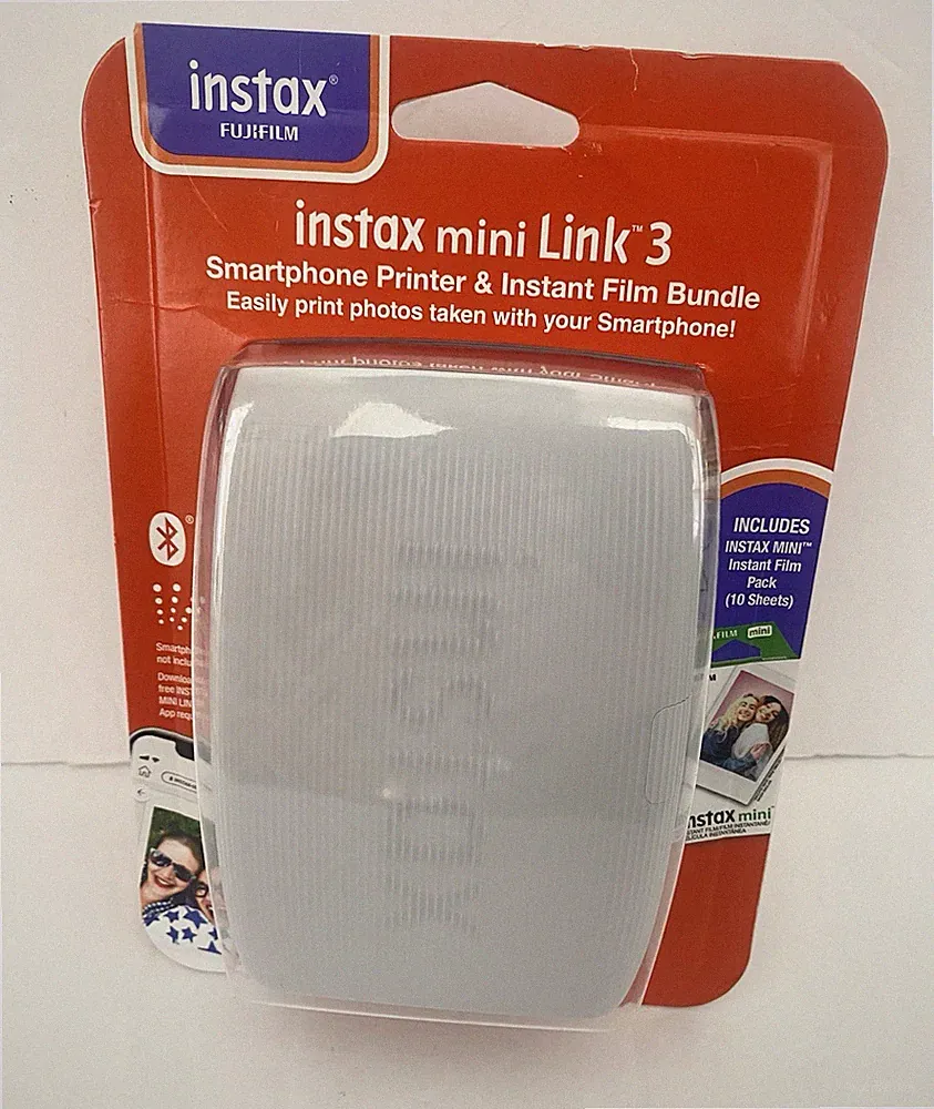 Fujifilm Instax Mini Link 3 Smartphone Photo Printer & Instant Film - FAST SHIP