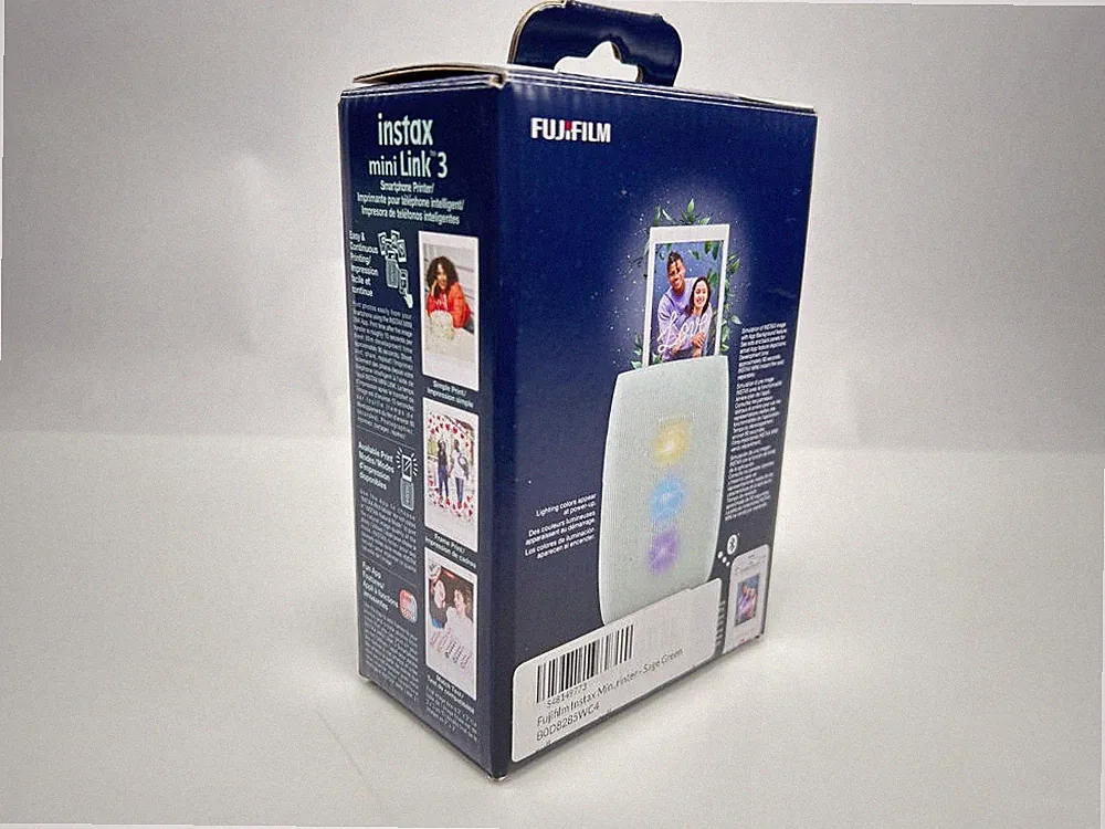 Fujifilm Instax Mini Link 3 Smartphone Printer - Sage Green
