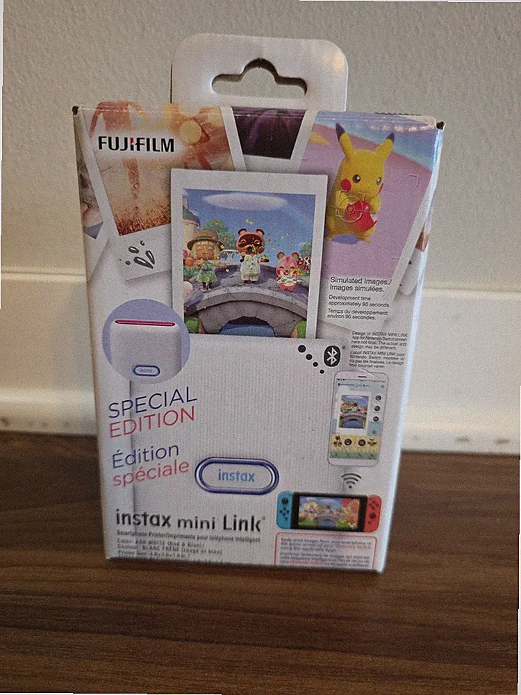 FUJIFILM Instax Mini Link for Nintendo Switch Smartphone Printer NIB