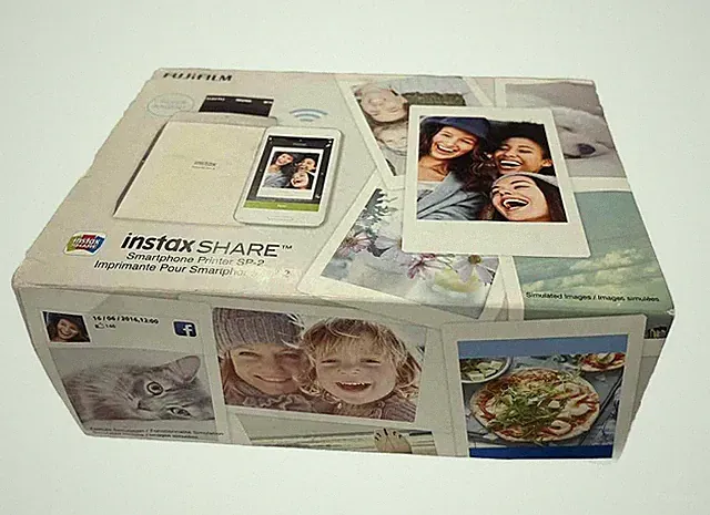 Fujifilm INSTAX Share SP-2 Mobile Printer Silver Smartphones Photos - New in Box