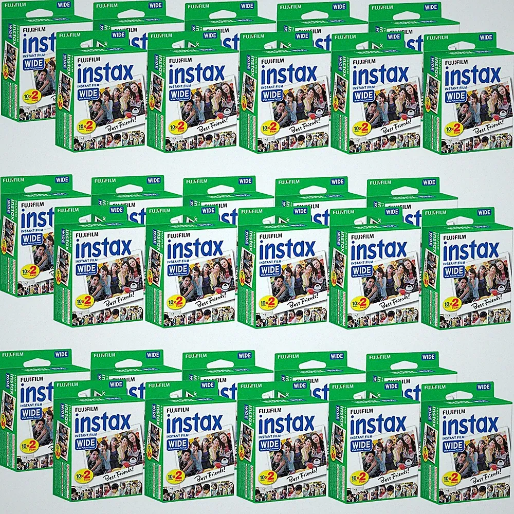 Fujifilm INSTAX WIDE Fuji Instant Film 600 Sheet for Wide 300 400 Camera Printer