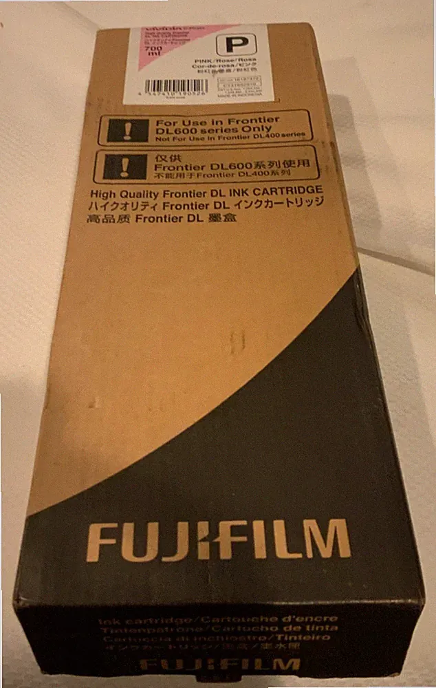 Fujifilm Vividia D-Photo High Quality 700ML Pink DL Ink Cartridge, EXP - 2028