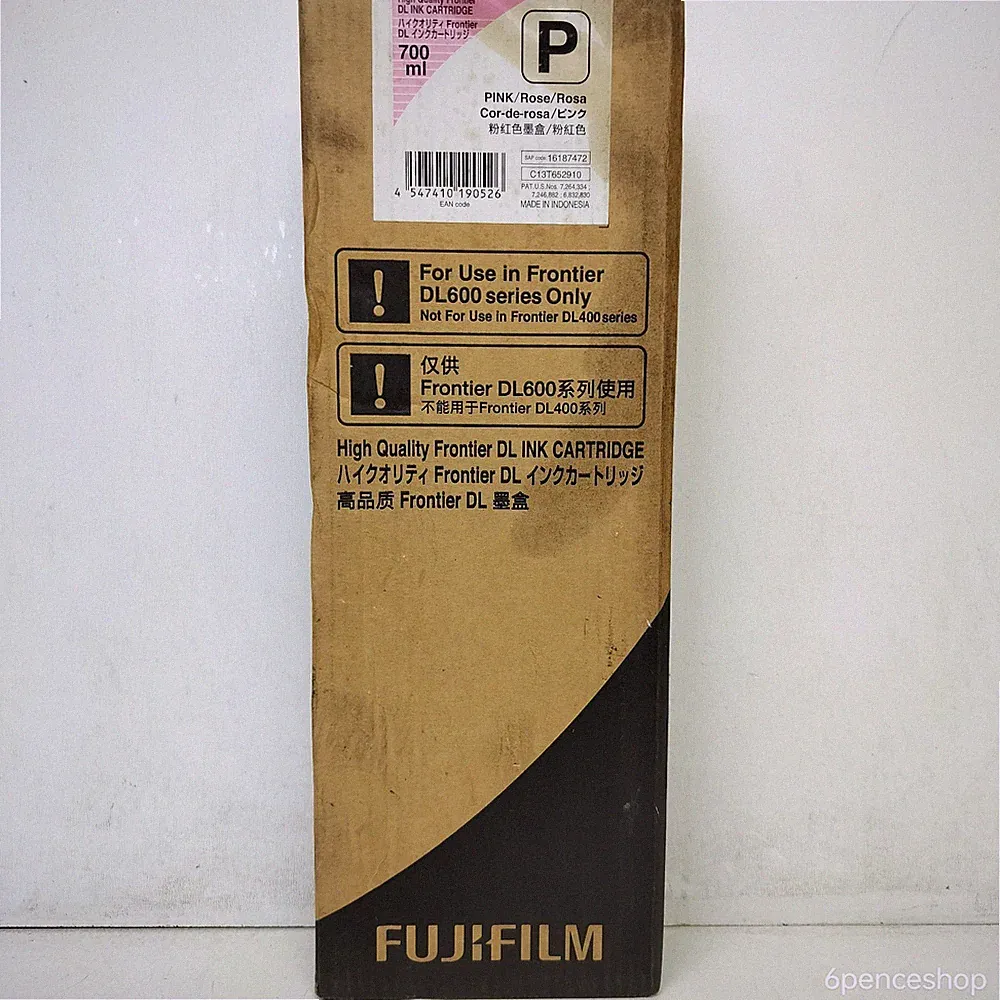 Imperfect Box-Exp. 04/2028 Fujifilm C13T652910 Pink 700ml Ink Cartridge