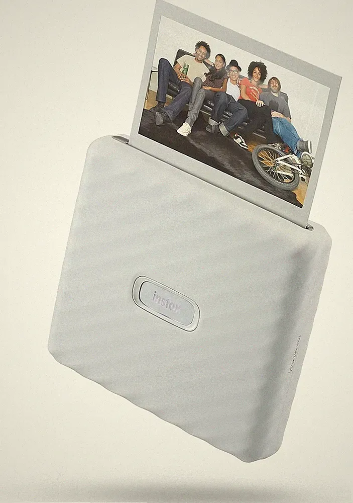 instax Link Wide Printer, Ash White Ash White WIDE smartphone printer