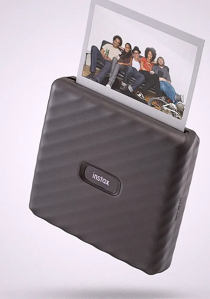 instax LINK WIDE smartphone printer, Mocha Gray Mocha Gray WIDE smartphone print