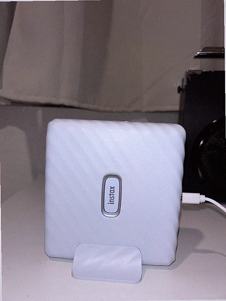 Instax Link Wide Wireless Photo Printer - Ash White