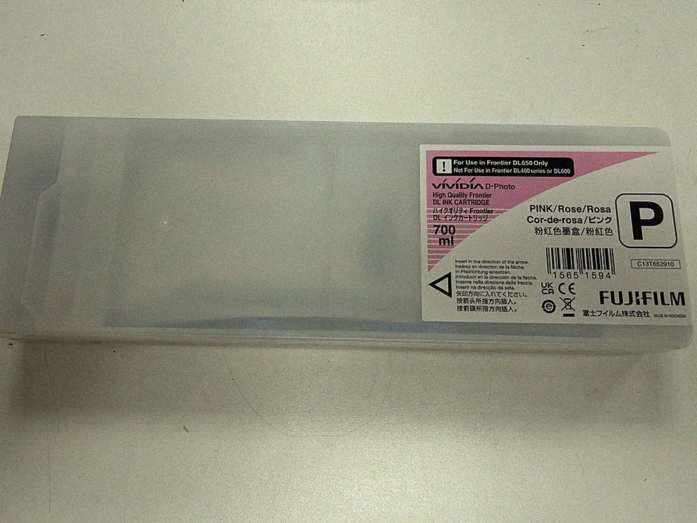 OEM FujiFilm Pink Vividia Photo Ink 700ml For Frontier DL600 Series